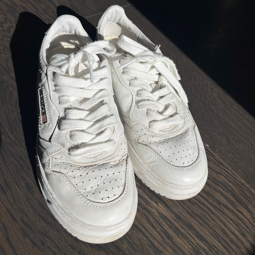 MEDALIST LOW SNEAKERS IN WHITE NAPPA Womans37